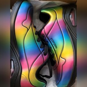 Skechers Cosmic RaInbow Air-cooled Ohmbre Sneakers Size 7 NIB